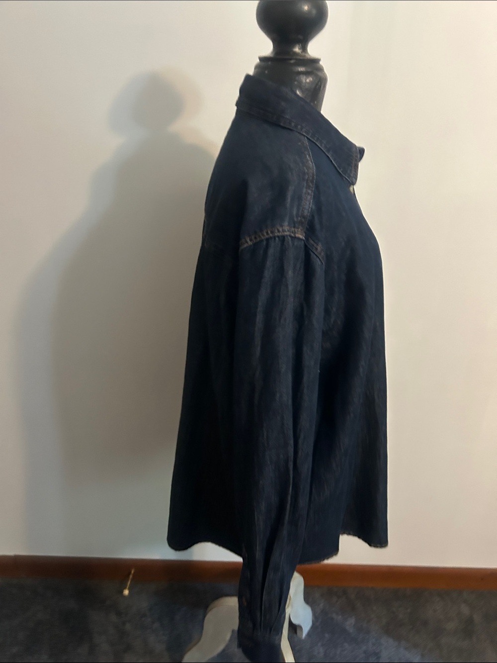 Lee Women's Indigo Denim Button-Front Shirt - Picture 5 of 6